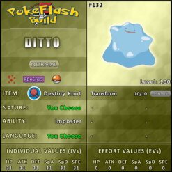 Pokémon ditto and shiny ditto 2 2 - transform