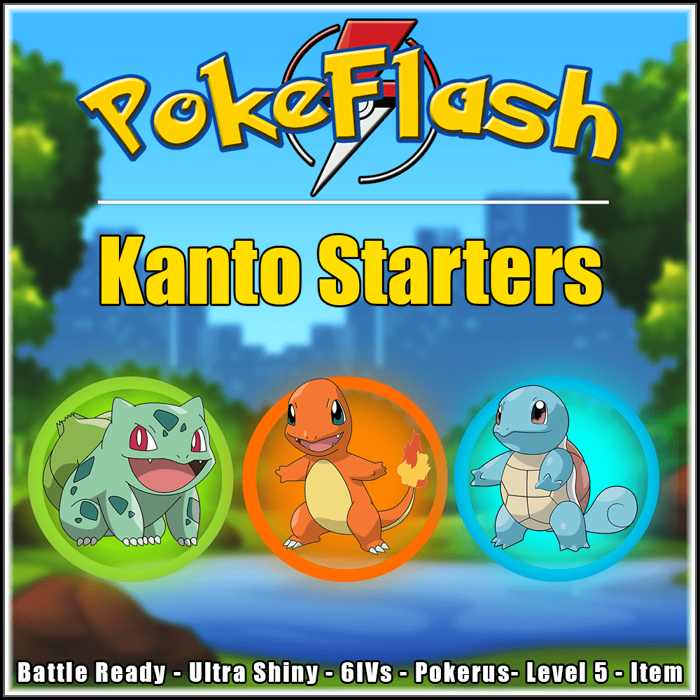 Kanto Starters Evolutions - Sword and Shield / Brilliant Diamond and  Shining Pearl - PokeFlash