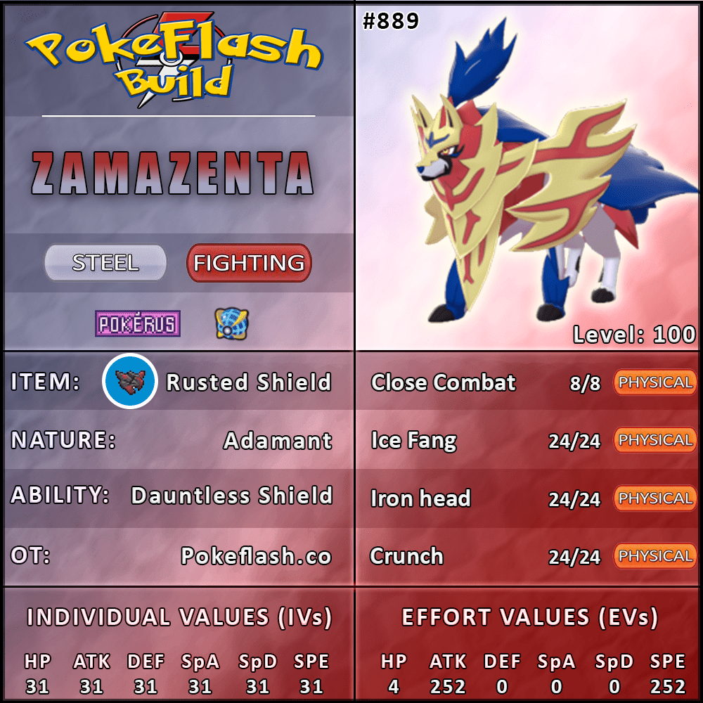 Shiny Zamazenta Event (Gen 8)