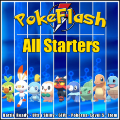 Pokemon Sword & Shield / Hoenn Starters / Shiny Treecko Mudkip 