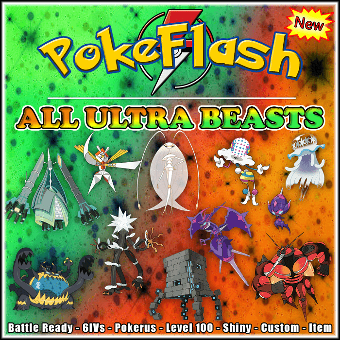 All Ultra Beasts in Sword and Shield - PokeFlash