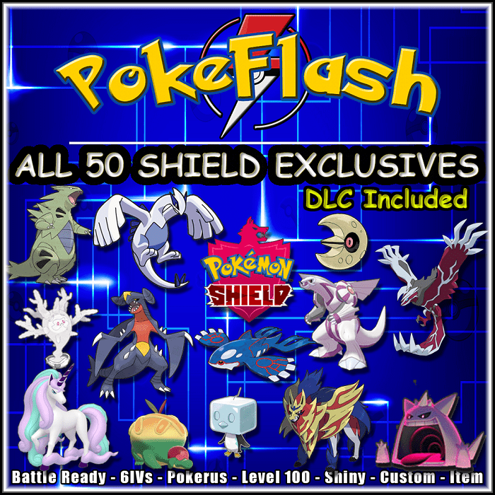 All 50 Pokémon Shield Exclusives (DLC Included) - PokeFlash