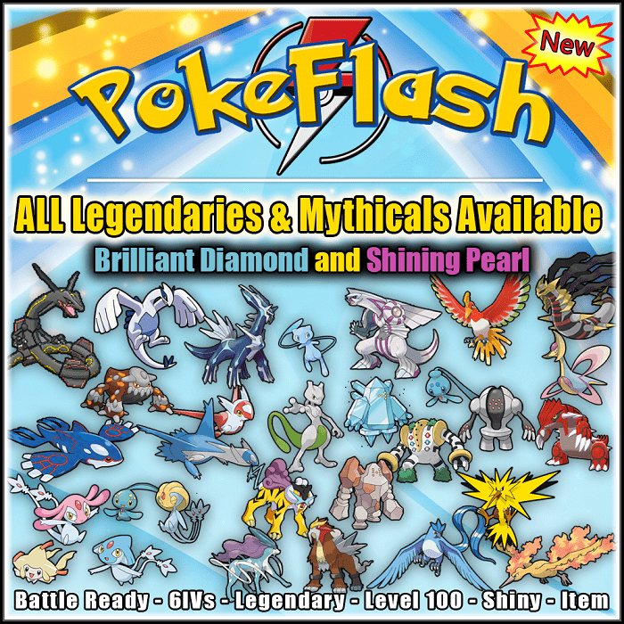 All 39 Legendaries and Mythicals available in Brilliant Diamond and Shining  Pearl - PokeFlash