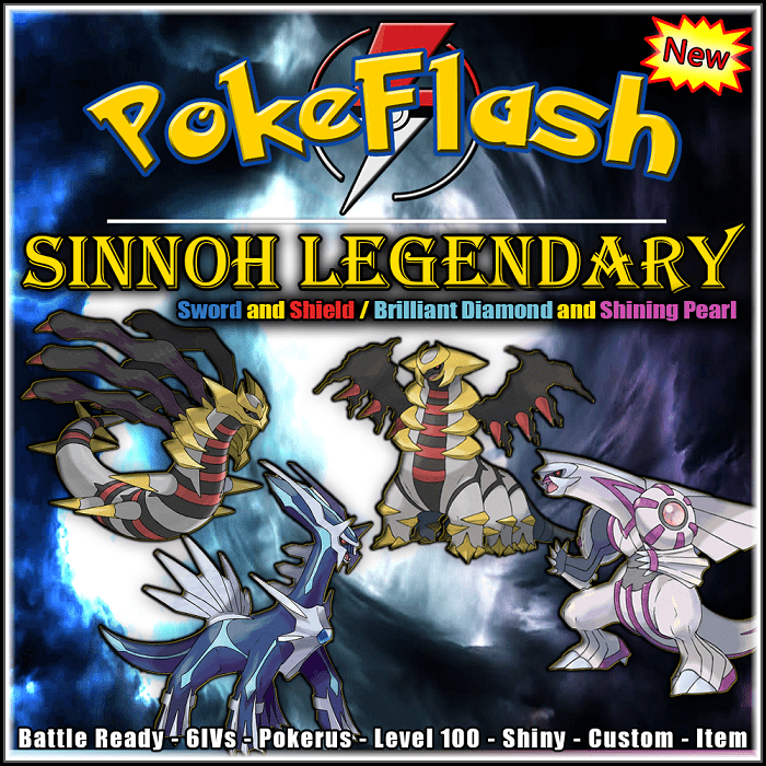 Sinnoh Trio Movie 2015 (Dialga Palkia and Giratina) - PokemonGet - Ottieni  tutti i Pokemon più Rari in Sole Luna - Rubino e Zaffiro - X e Y