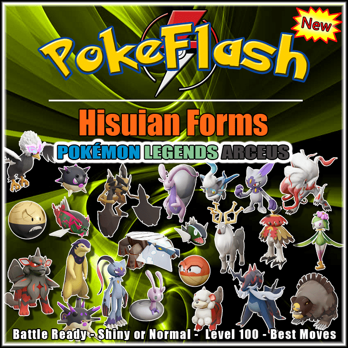 Every New Hisuian Form In Pokemon Legends: Arceus