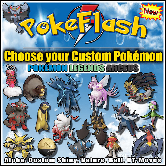 Type Pack (FAIRY) - All 15 Pokémon available in Pokémon Legends Arceus -  PokeFlash