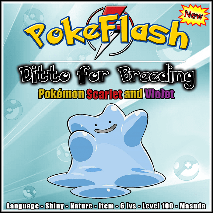 Pokemon Scarlet/Violet] Ditto Bundle – 25 x Ditto INCLUDING All Natures and  Breeding Items, Japanese Language [SV] – PokeGens