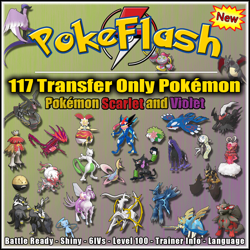 Type Pack (DRAGON) - All 36 Pokémon available in Scarlet and Violet -  PokeFlash