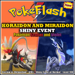 Koraidon and Miraidon Shiny Event or Normal - Scarlet and Violet