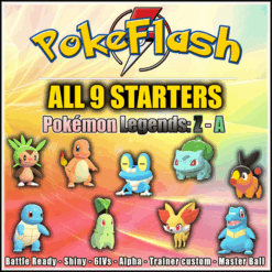 All 9 Starters - Pokémon Legends Z - A