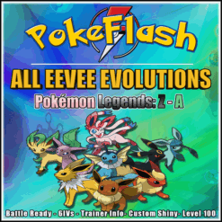 All Eevee Evolutions - Pokémon Legends Z - A
