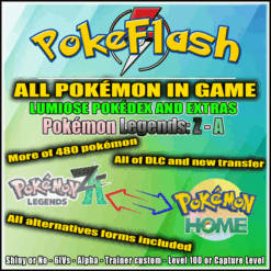 All Pokémon of Pokémon Legends Z - A! Living Pokédex and Extras!